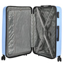 CHECK.IN Aurora - 4 - Rollen - Trolley 76 cm (himmelblau) - Markenkoffer