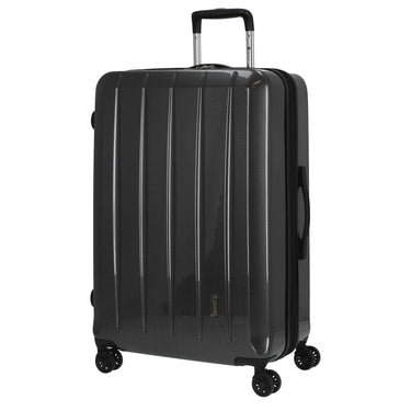 CHECK.IN London 2.0 - 4 - Rollen - Trolley 75 cm (carbon schwarz) - Markenkoffer