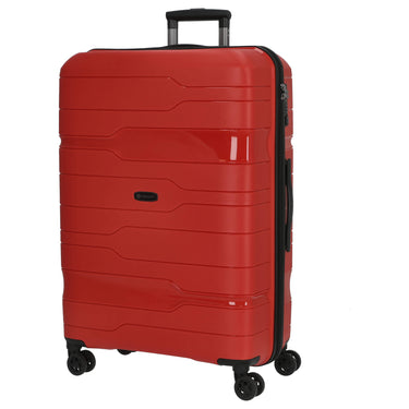CHECK.IN Memphis - 4 - Rollen - Trolley 76 cm (rot) - Markenkoffer