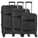 CHECK.IN Memphis Trolley - Set 3tlg. (schwarz) - Markenkoffer