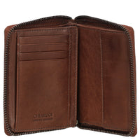 Chiarugi Classic - Geldbörse 8cc 12 cm RFID (brown) - Markenkoffer