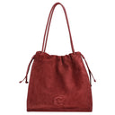 Coccinelle Dulse Suede - Beuteltasche 40 cm (ribes) - Markenkoffer