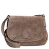 Coccinelle Rebekka Suede - Umhängetasche 27 cm (warm taupe) - Markenkoffer