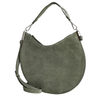 Coccinelle Sunup Suede - Schultertasche L 38 cm (greenery) - Ansicht 2