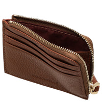 Coccinelle Tassel - Kreditkartenetui 6cc 10 cm (cognac) - Ansicht 2