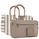 reisenthel loopshopper M / Shopper 40 cm (summerstripes coffee) - Ansicht 3