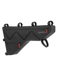 Cyclite Frame Bag Large / 02 - Bolsa de cuadro (bikepacking) 44 cm (negro)