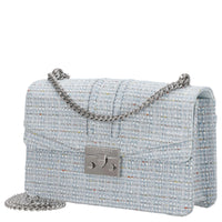 Seidenfelt Roros East-West Tweed - Umhängetasche 23 cm (sea blue tweed) - Ansicht 2