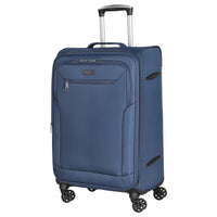 D&N Travel Line 6804 - 4-Rollen-Trolley M 66 cm (blau) - Ansicht 2