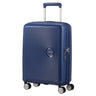 American Tourister Soundbox - 4 - Rollen - Kabinentrolley 55 cm erw. (blau) - Markenkoffer