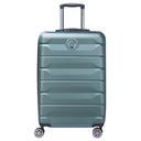 Delsey Paris Air Armour - 4-Rollen-Trolley M 68 cm erw. (grün)