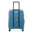 Delsey Paris Belmont Plus Slim Line - 4 - Rollen - Kabinentrolley recycelt 55 cm (zink blau) - Markenkoffer