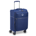 Delsey Paris Brochant 2.0 - 4 - Rollen - Kabinentrolley S 55 cm erw. (blau) - Markenkoffer