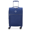 Delsey Paris Brochant 2.0 - 4 - Rollen - Kabinentrolley S 55 cm erw. (blau) - Markenkoffer