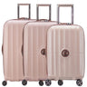 Delsey Paris Carrousel - 4 - Rollen - Trolley Set 3tlg. (pink) - Markenkoffer