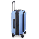Delsey Paris Securitime - 4 - Rollen - Kabinentrolley S 55 cm erw. (lavendelblau) - Markenkoffer