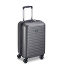 Delsey Paris Segur 2.0 - 4 - Rollen - Kabinentrolley S 55 cm (grau) - Markenkoffer