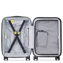 Delsey Paris Shadow 5.0 - 4 - Rollen - Kabinentrolley mit Vortasche S 55 cm erw. USB (marineblau) - Markenkoffer