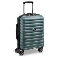 Delsey Paris Shadow 5.0 - 4-Rollen-Kabinentrolley Slim Line USB 55 cm (grün) - Ansicht 2