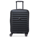 Delsey Paris Shadow 5.0 - 4-Rollen-Kabinentrolley Slim Line USB 55 cm (schwarz)