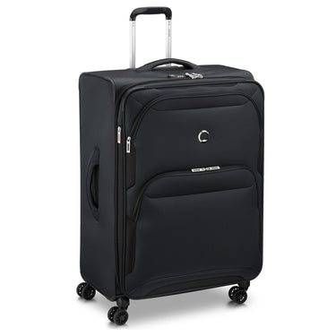 Delsey Paris Sky Max 2.0 - 4 - Rollen - Trolley 79 cm erw. (schwarz) - Markenkoffer