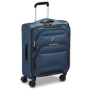 Delsey Paris Sky Max 2.0 Slim Line - 4 - Rollen - Kabinentrolley 55 cm (blau) - Markenkoffer