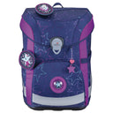 DerDieDas ErgoFlex Easy Exclusive LED - Schulranzen Set 5 tlg. 950g (Dancing Star) - Markenkoffer