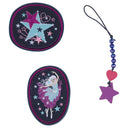 DerDieDas ErgoFlex Easy Exclusive LED - Schulranzen Set 5 tlg. 950g (Dancing Star) - Markenkoffer