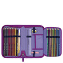 DerDieDas ErgoFlex Easy Exclusive LED - Schulranzen Set 5 tlg. 950g (Dancing Star) - Markenkoffer