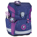 DerDieDas ErgoFlex Easy Exclusive LED - Schulranzen Set 5 tlg. 950g (Dancing Star) - Markenkoffer