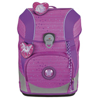 DerDieDas ErgoFlex Tiny - Schulranzen Set 5tlg. 900g (Purple Unicorn) - Markenkoffer