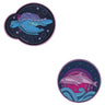 DerDieDas Zubehör - Wechselbuttons 2tlg. (Deep Ocean)