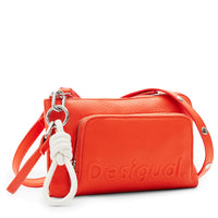 Desigual Half Logo 24 Lisa - Umhängetasche 20 cm (orange) - Markenkoffer