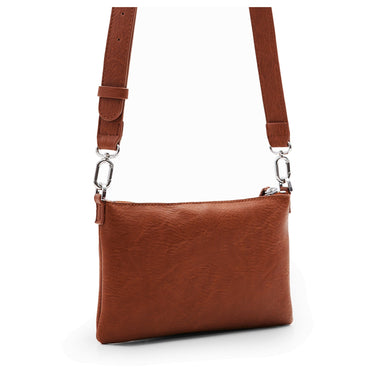 Desigual Half Logo Monica - Umhängetasche 24.5 cm (cuero west) - Markenkoffer