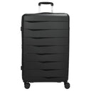 D&N Travel Line 2900 - 4 - Rollen - Trolley L 75 cm erw. (schwarz) - Markenkoffer