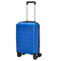 D&N Travel Line 4100 - 4-Rollen-Kabinentrolley S 54 cm (blau)