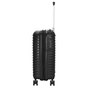 D&N Travel Line 4500+ - 4 - Rollen - Kabinentrolley S 55 cm erw. (schwarz) - Markenkoffer