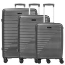 D&N Travel Line 4600 - Trolley - Set, 3tlg. (grey) - Markenkoffer