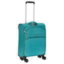 D&N Travel Line 9104 - 4 - Rollen - Kabinentrolley S 55 cm (grün) - Markenkoffer