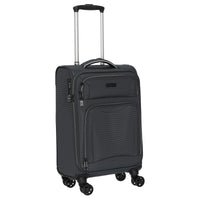 D&N Travel Line 9204 - 4-Rollen-Kabinentrolley S 55 cm (grau) - Ansicht 5