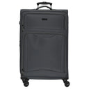 D&N Travel Line 9204 - 4 - Rollen - Trolley L 76 cm (grau) - Markenkoffer