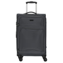 D&N Travel Line 9204 - 4-Rollen-Trolley M 66 cm erw. (grau)