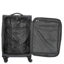 D&N Travel Line 9204 - 4-Rollen-Trolley M 66 cm erw. (grau) - Ansicht 6