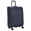 D&N Travel Line 9704 - 4 - Rollen - Trolley M 68 cm erw. (dark blue) - Markenkoffer