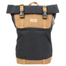 Doughnut Christopher Euro 18 - Rolltop Rucksack 45 cm (black x khaki)