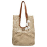 FREDsBRUDER Sun Carrier - Shopper (natural straw & desert brown)