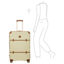 Brics Bellagio - 4 - Rollen - Trolley 76 cm erw. recycelt (cream) - Markenkoffer