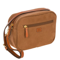 Brics Life Mini - Bolso bandolera 24 cm (color: camel)