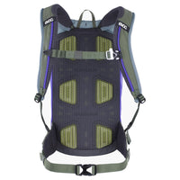 Evoc Stage 6 + Hydrationsblase 2 - Fahrradrucksack 42 cm (steel/violet/dark olive) - Ansicht 2