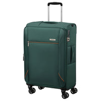 Samsonite Base Breeze - Trolley de 4 ruedas 67 cm ampliable (Color: petrol blue)